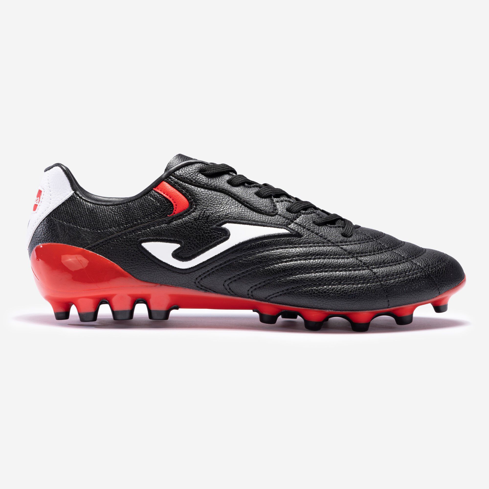 Football boots Aguila Cup 23 artificial grass black red