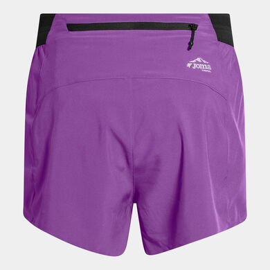 Shorts woman R-Trail Nature violet