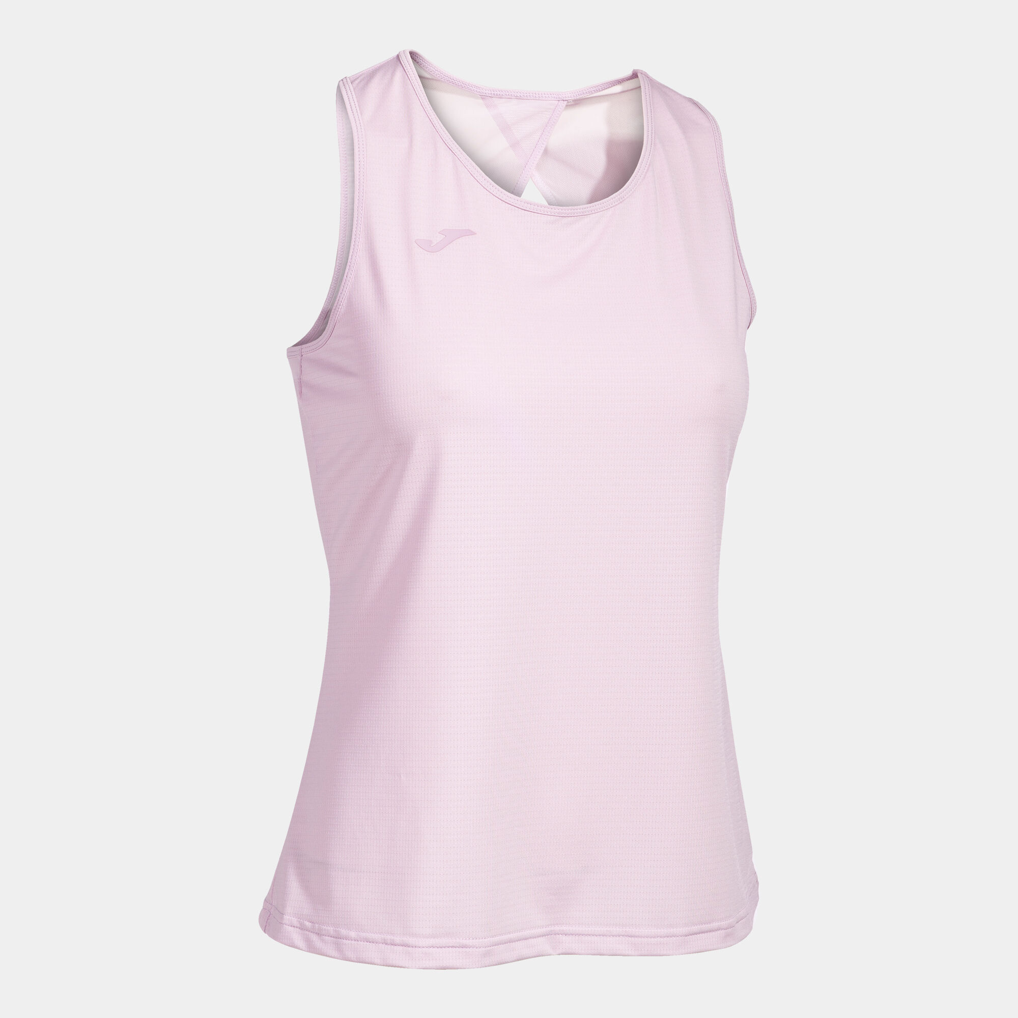 Camiseta Tirantes Mujer Rosa/Blanco