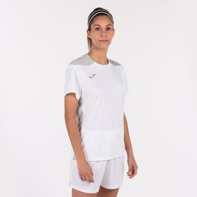 Camiseta manga corta mujer Championship VI blanco gris