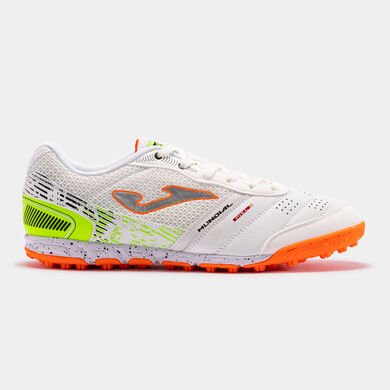 Scarpe calcio Mundial 23 turf bianco corallo