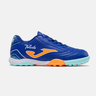 Football boots Toledo Jr 26 turf junior royal blue