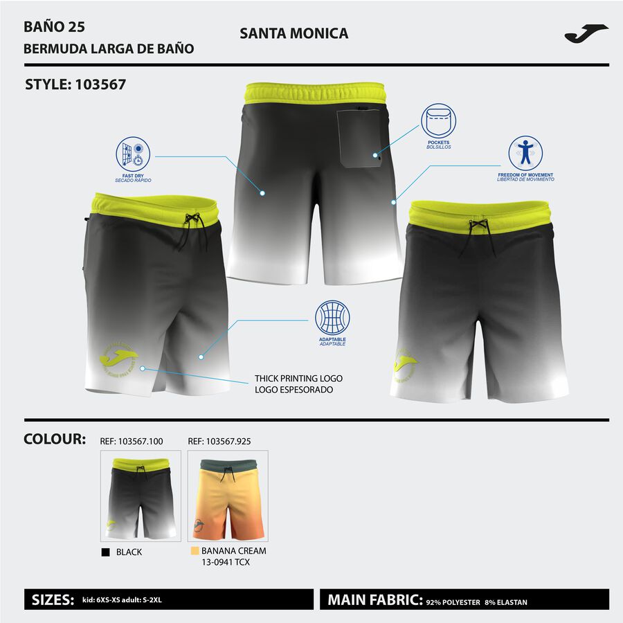BAÑADOR SANTA MÓNICA