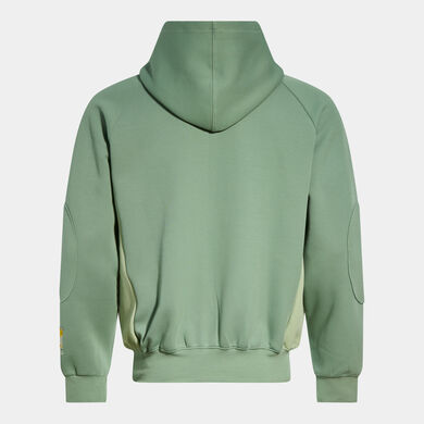 Hooded jacket man Step green