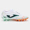 Botas fútbol Striker Men 25 terreno firme FG blanco