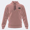 Felpa con cappuccio uomo California rosa