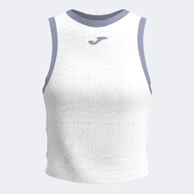 Top mujer Mimetic blanco azul