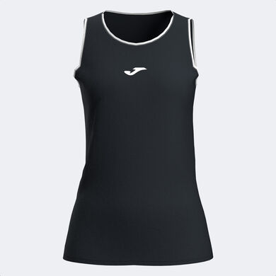 Camiseta tirantes mujer Torneo negro