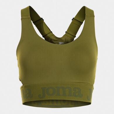 Sujetador deportivo mujer Step verde