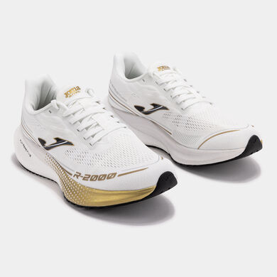 Chaussures running R.2000 25 unisexe blanc or