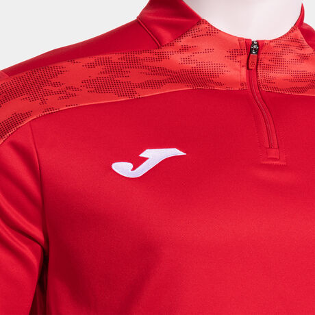 Sudadera Joma Elite VII Para Hombre - Media Cremallera, Puños Elásticos - Ideal Para Running Y Deporte