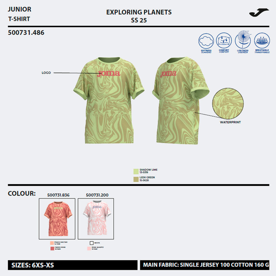 CAMISETA MANGA CORTA KIDS CAMP