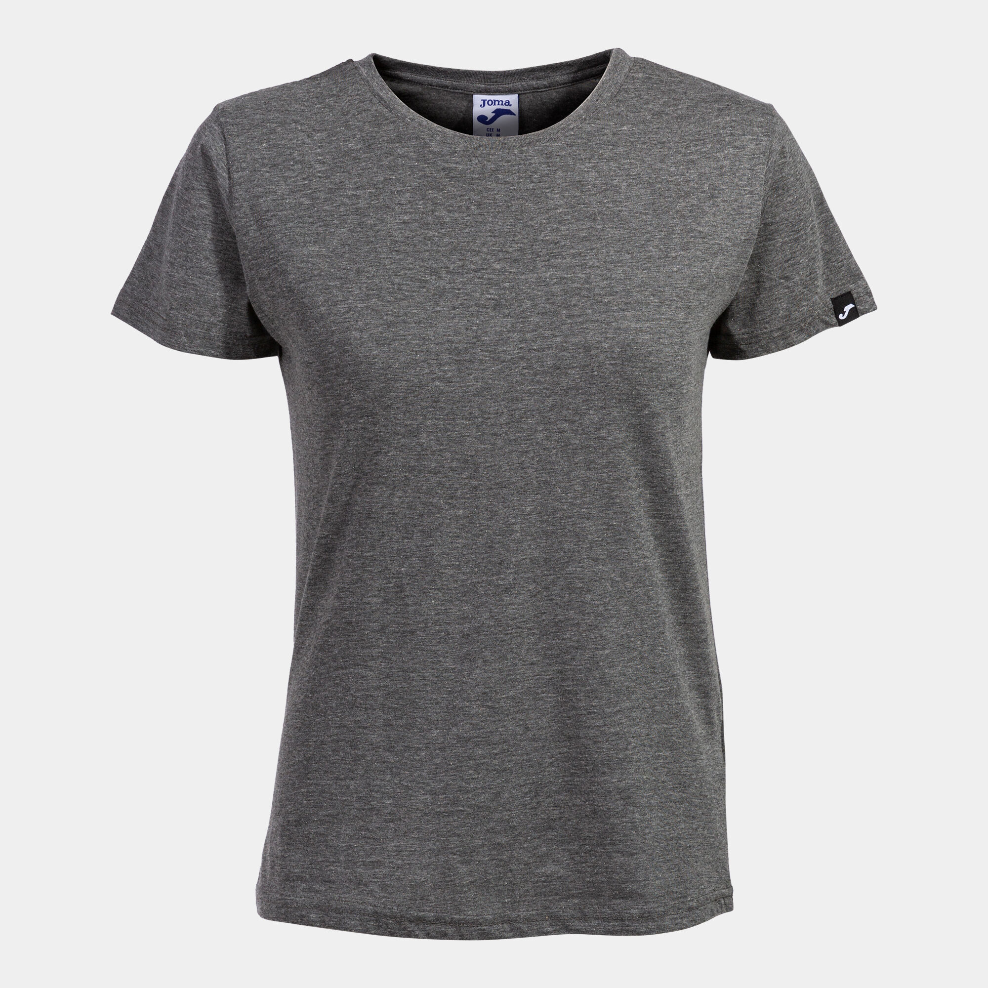 Shirt short sleeve woman Desert melange gray