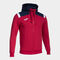 Chaqueta con capucha hombre Toledo rojo marino