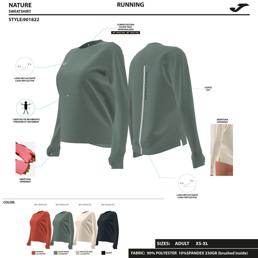 SUDADERA R-NATURE