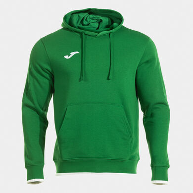 Hooded sweater man Olimpiada green