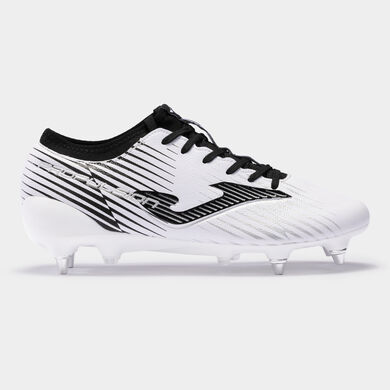 Fußballschuhe Propulsion Cup 23 weischer boden weiß schwarz
