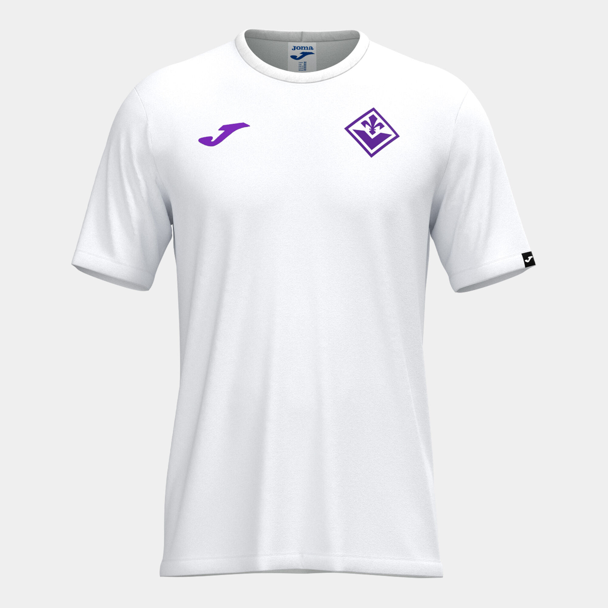 Joma サッカーシャツ ホワイト ストライプ Shirt short sleeve training ACF Fiorentina 26/27 | JOMA®