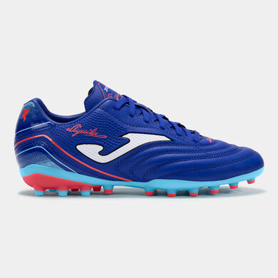 Botas fútbol Aguila 25 césped artificial AG royal