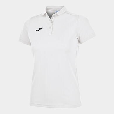 Polo manica corta donna Hobby bianco