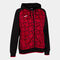 Hooded jacket woman Supernova III black red