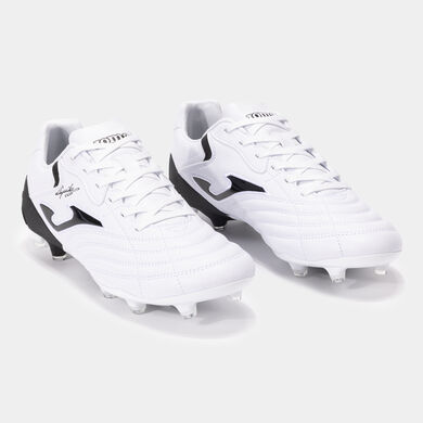 Football boots Aguila Cup 24 firm ground FG white black