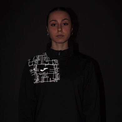 Sweatshirt frau Elite VIII schwarz