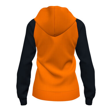 Chaqueta con capucha mujer Academy IV naranja negro