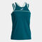 Camiseta tirantes mujer Smash verde