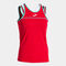 Camiseta tirantes mujer Smash rojo