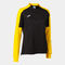 Sudadera mujer Eco Championship negro amarillo