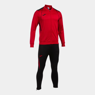 Tracksuit man Championship VII red black