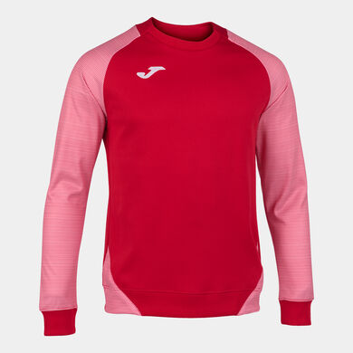 Sudadera hombre Essential II rojo blanco