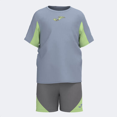 Set junior Kids Camp azul gris