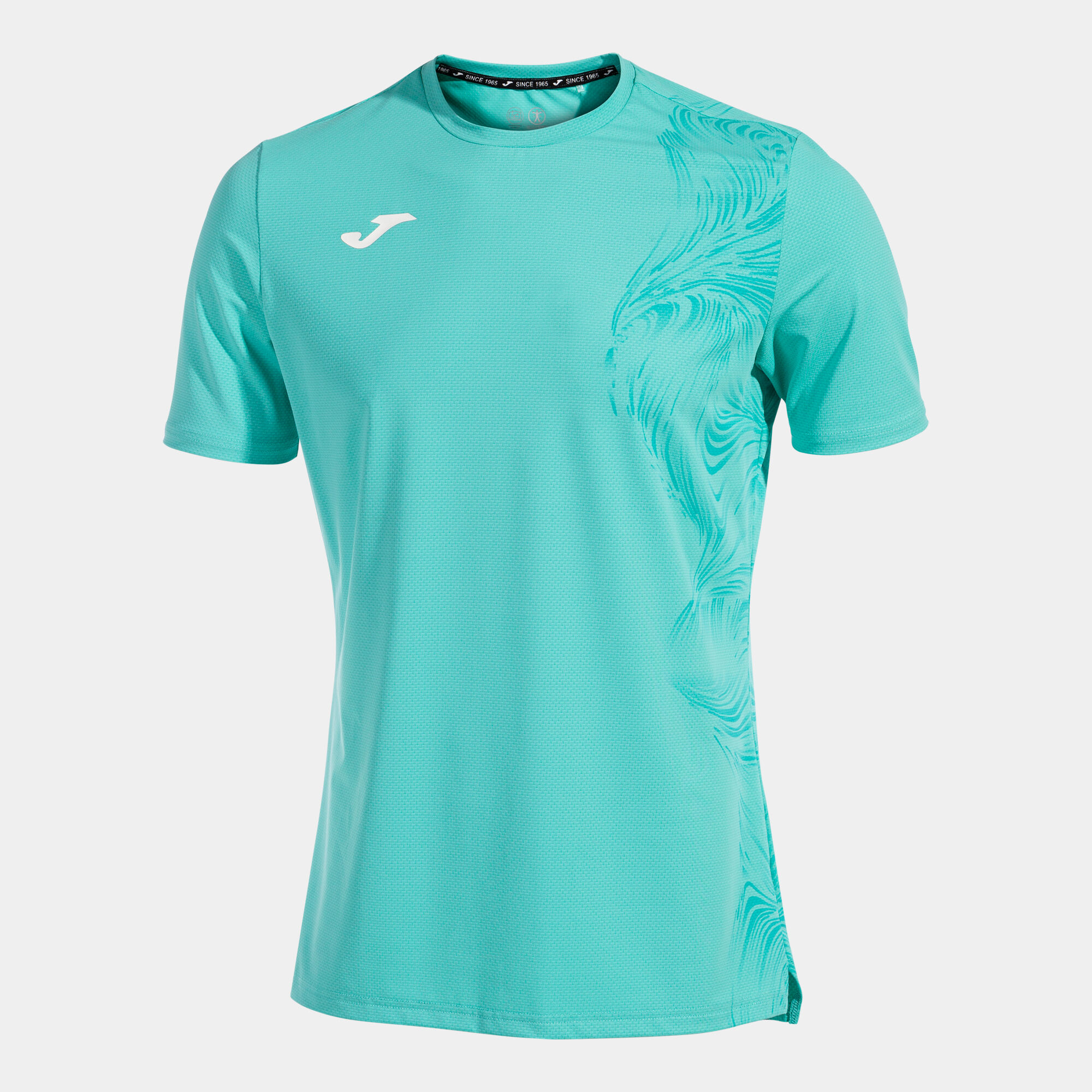 Maillot manches courtes homme Challenge turquoise