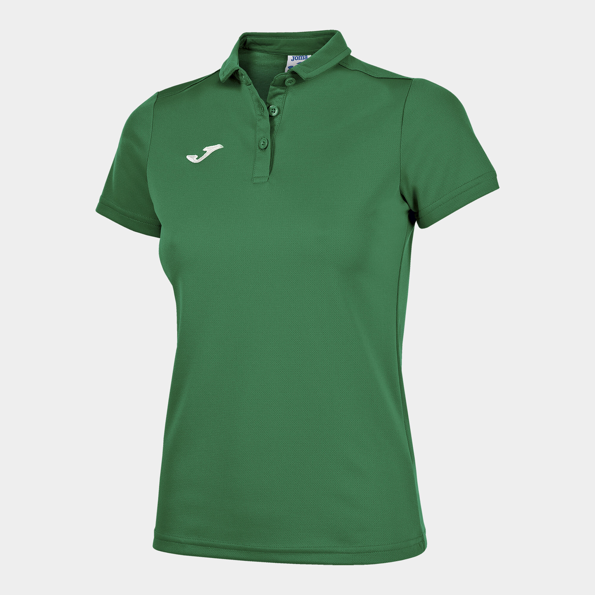 Polo shirt short-sleeve woman Hobby green