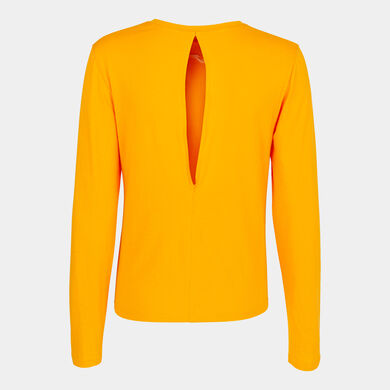 Long sleeve shirt woman Organic orange
