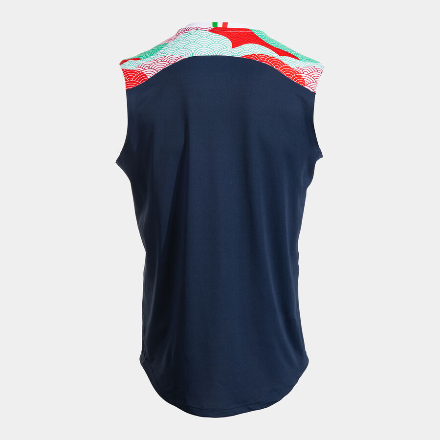 CAMISETA SIN MANGAS COMP. OFI. FED. ITALIA TENIS Y PADEL