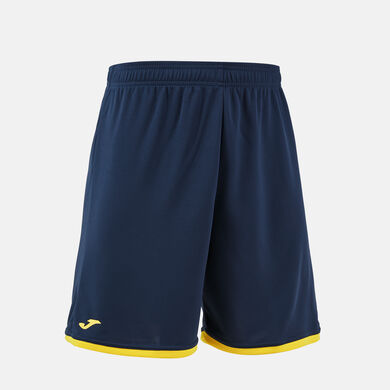 Short hombre Basket Phoenix III dark navy amarillo