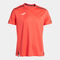 Shirt short sleeve man Ranking coral