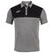 Polo m/c uomo Winner grigio melange nero
