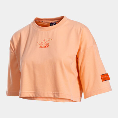 Maillot manches courtes femme Step orange