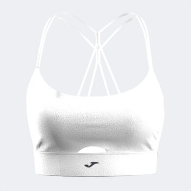 Reggiseno sportivo donna Core bianco