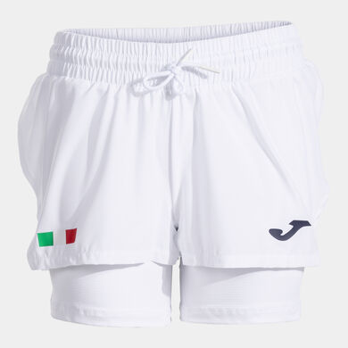 Short 1ª equipación Federación Italiana Tenis Y Pádel mujer 25/26