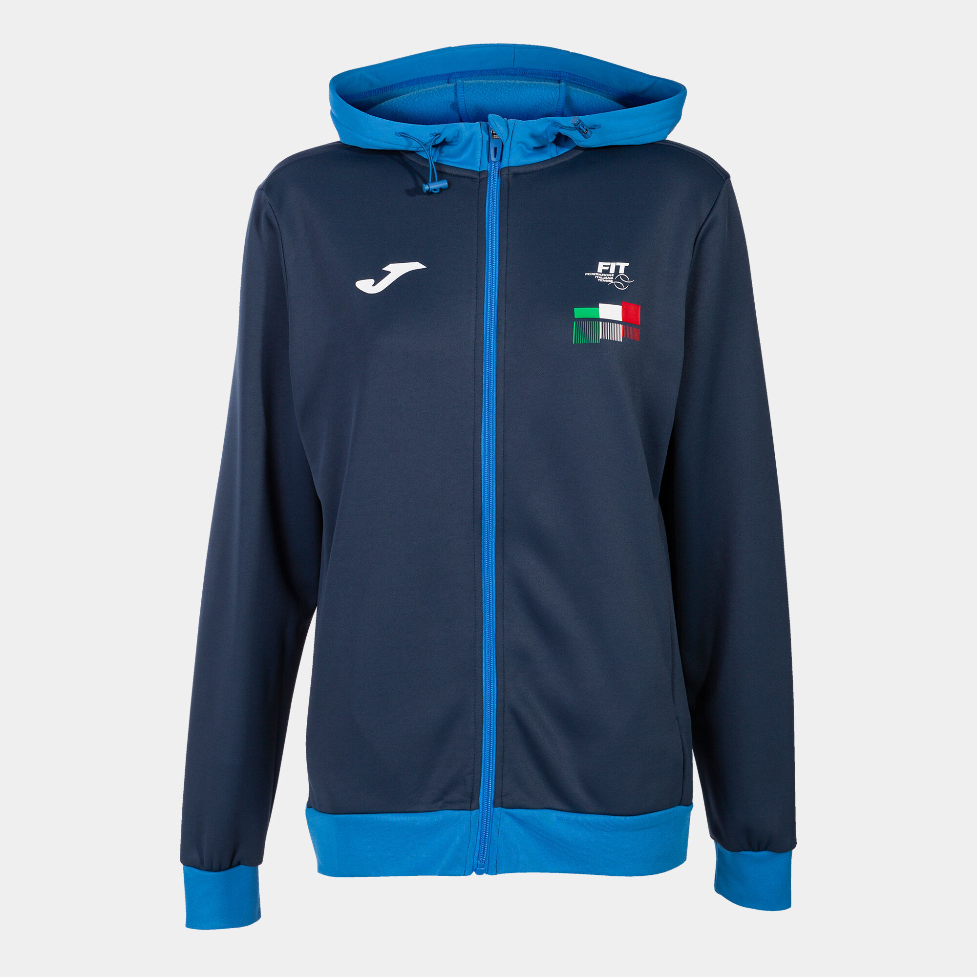Chaqueta con capucha Federación Italiana Tenis mujer
