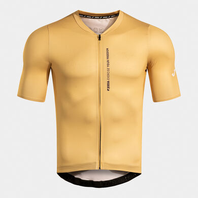 Maglia da ciclismo unisex Crono marrone