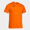 Kurzarmshirt mann Combi orange