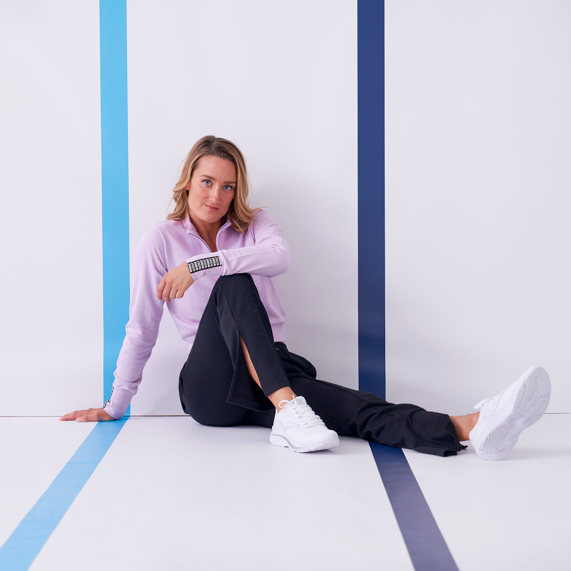 Longs pants woman Freedom black white | JOMA®