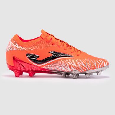 Botas fútbol Striker 24 terreno firme FG coral