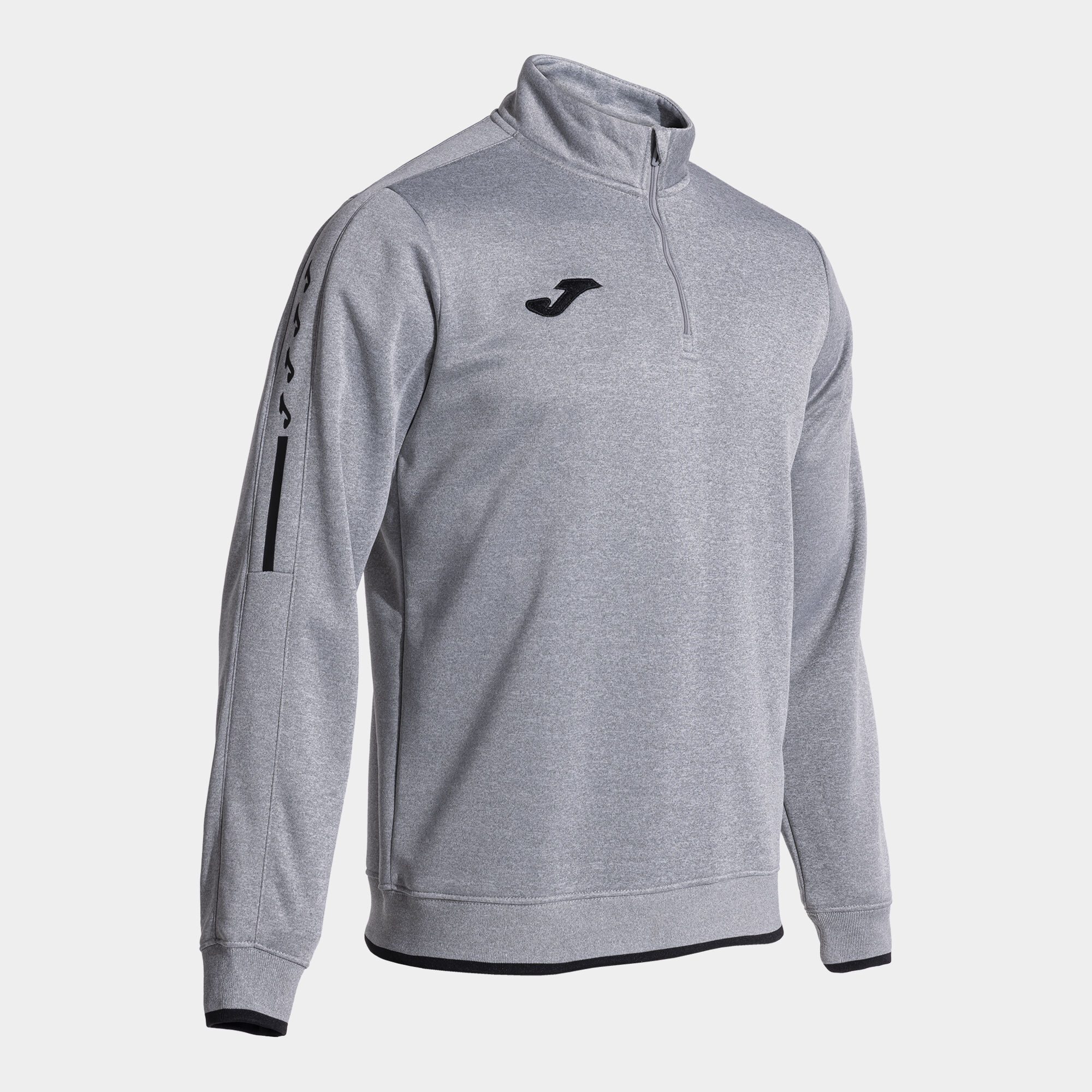 Sweatshirt man Olimpiada melange gray black